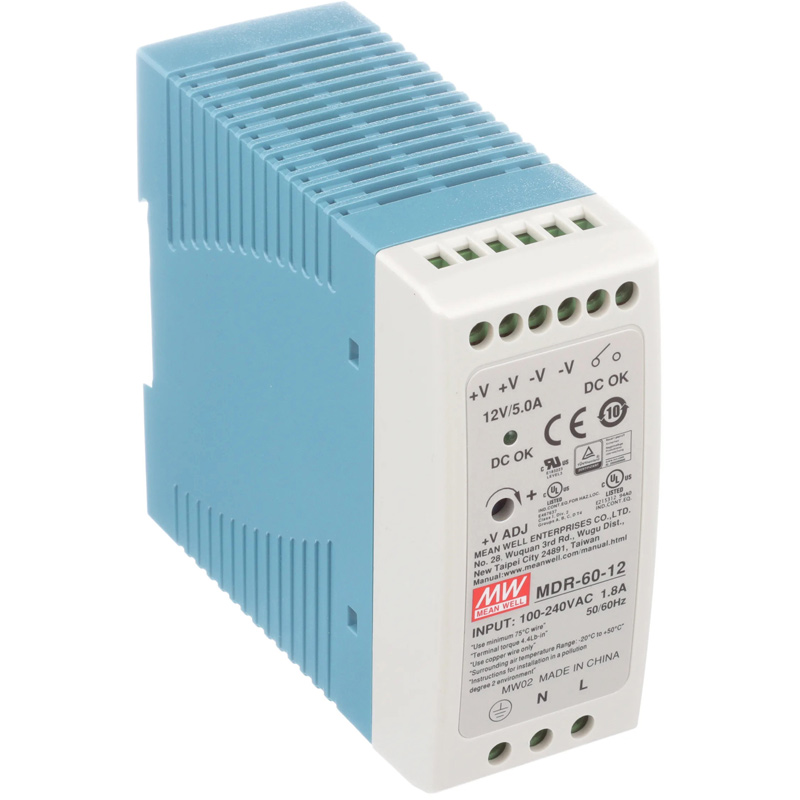 Pulse Source Meanwell MDR-60-12 (60W 12V 5A)