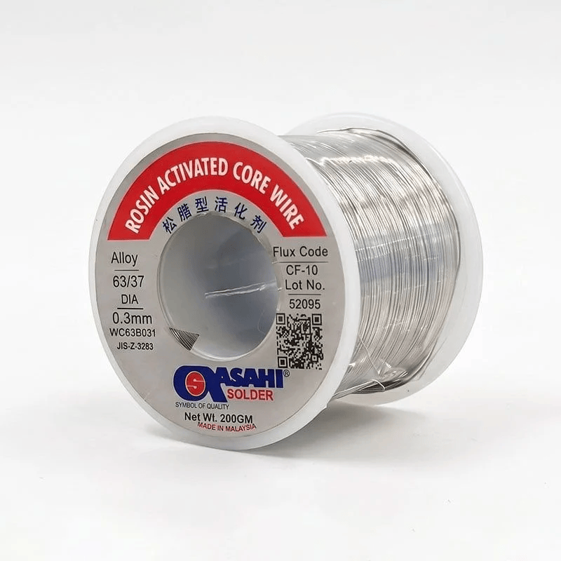 Thiếc Hàn 0.8 Sn63 Pb37 200G Asahi