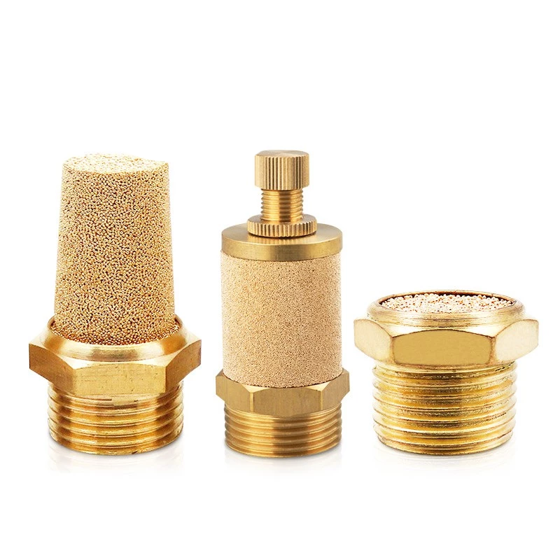 BSL-02 Đầu Giảm Thanh Khí Nén Ren Ngoài 12.5mm, 1/4inch